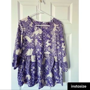 A Pea in the Pod Maternity Blouse - Size S